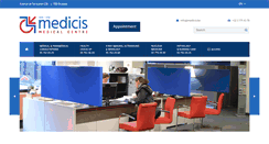 Desktop Screenshot of medicis.be